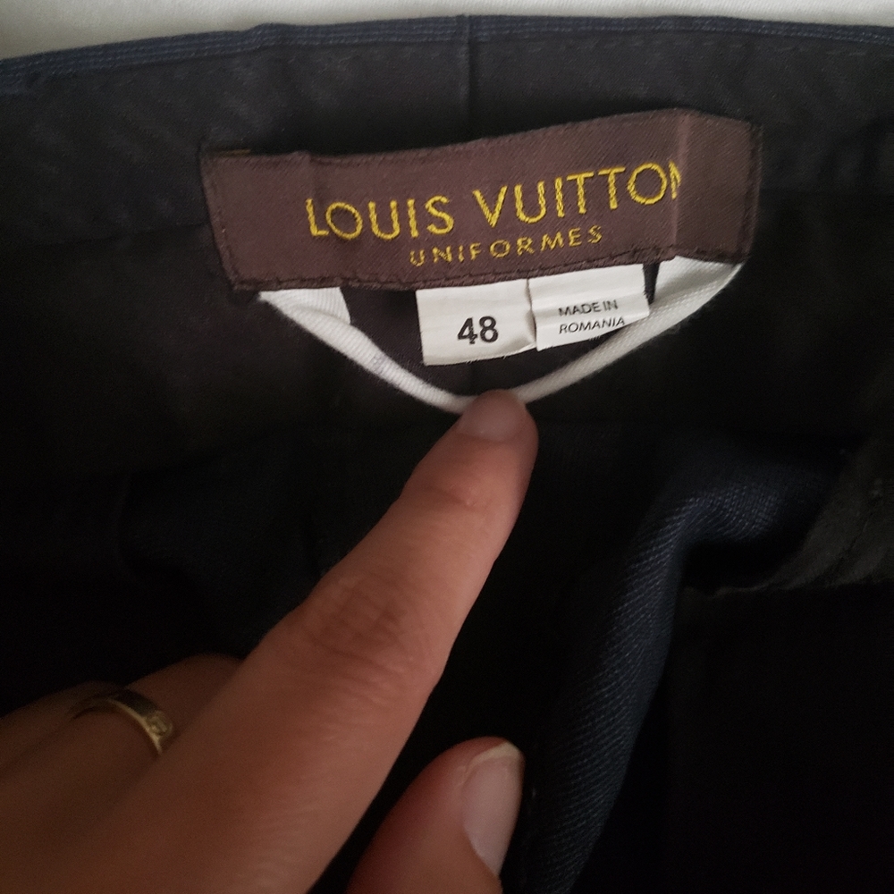 ***SOLD **Louis Vuitton Mens Blue Pants **Please Read Details***SOLD - Picture 10 of 16
